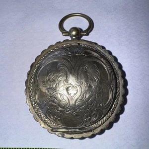 Antique  Sovereign Case/ Locket/ Yellow Metal - Picture 1 of 11