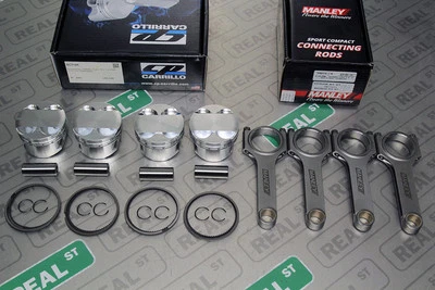 Pistones CP Manley Rods Tsx Accord Crv K24 K24A 11,5:1 87 mm SC7145/14015-4 Foto 1 de 4
