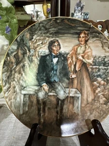 Jane Eyre Charlotte Brontë Limited Edition Number 150 Commemorative Plate - Picture 1 of 6