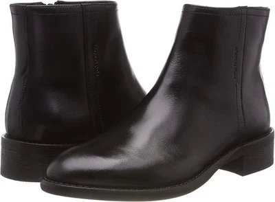 Marc O Polo Stiefeletten Boots schwarz Echt Leder Gr 39 Orig NEU m. Etikett - Bild 1 von 4