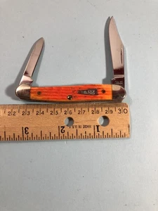 NEW W R Case & Sons Knife  Mini Copper Head Tangerine  SS  07988 NIB 08 - Picture 1 of 13