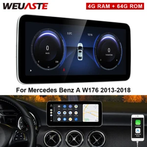 10.25'' Android Car GPS Navi Head Unit 4G+64G For Mercedes Benz A W176 2013-2018 - Picture 1 of 12