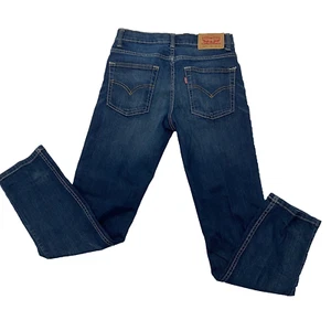 Levi’s Boys 502 Regular Taper Jeans Sz 12 REG 26 X 26 Adjustable Waist Youth - Picture 1 of 17