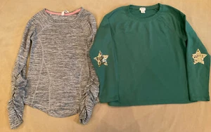 Crewcuts Christmas Sweatshirt 90 Degrees Sweater 12 Girls Lot - Picture 1 of 7