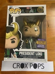 President Loki MARVEL WC 1066 Funko Pop Vinyl New in Mint Box + Protector - Picture 1 of 1