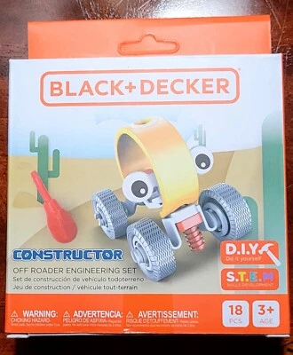 Black + Decker Constructor Off Road Engineering Set-Skills Development-18 PCs  - Image 1 of 4