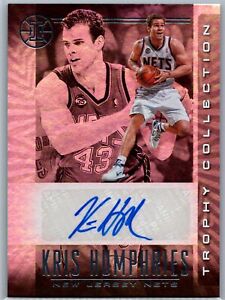 2019-20 Panini Illusions #TC-KHP Kris Humphries Trophy Collection Signatures