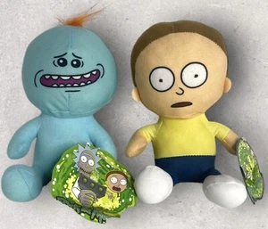 Rick and Morty Mr. Meeseeks & Morty Plüschtier Erwachsene Schwimmen Neu mit Etikett 7 Zoll - Bild 1 von 8