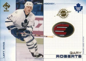 2000-01 Private Stock GAME USED GEAR #98 GARY ROBERTS - Toronto Maple Leafs - Picture 1 of 1