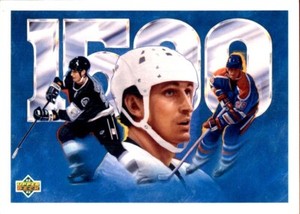 Wayne Gretzky LOS ANGELES KINGS 1992-93 Upper Deck #33 GRAY BACK