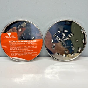 Cuisinart DLC-8 or 10 Replacement Discs Shred DLC-837 & Slice DLC-844 New - Picture 1 of 6