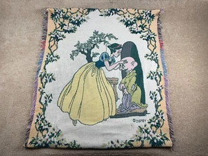 Manta tapiz vintage Beacon Disney 65"x45,5" Blancanieves y los siete enanitos - Imagen 1 de 16