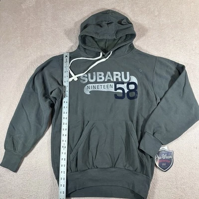 Sudadera con Capucha Subaru De Colección Y2K Deletreada Pequeña MV Deportes Unisex Pullover Foto 1 de 4