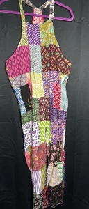 Mono Patchwork para mujer S/L (color sangrado por bolsillo) - Imagen 1 de 9