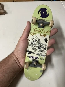 Lincoln Ueda New Deal Vintage Tech Deck Hand Board 10,5" Skateboard - Bild 1 von 8