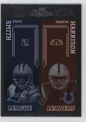 2006 Playoff Prestige League Leaders Foil Chris Chambers Larry Fitzgerald HOF - Image 1 of 2