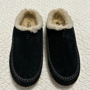 Sorel Falcon Ridge II Black Suede Slippers Men’s Size 10 - Picture 1 of 8