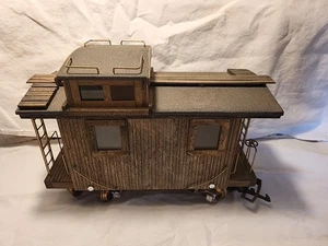 Modellbau Wood Train Car, Handmade in West Germany, Doors Open N Guage?? - Picture 1 of 14