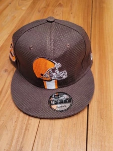Cappello Nfl Cleveland Browns New Era 9fifty Snapback Flat Bill marrone - Foto 1 di 7