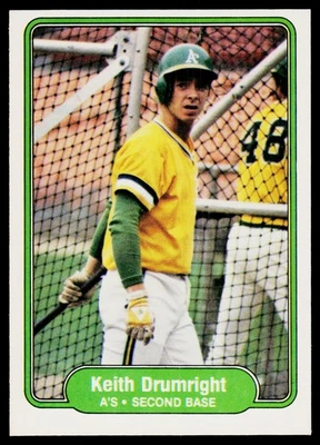 1982 Fleer #89 Keith Drumright - Image 1 of 2