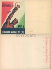 POLITICA COMUNISMO-CONGRESSO PCI 1948-D9-106 - Picture 1 of 1