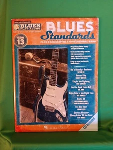 Blues Standards: Play 8 Songs With A Professional Band Book & CD new - Picture 1 of 7