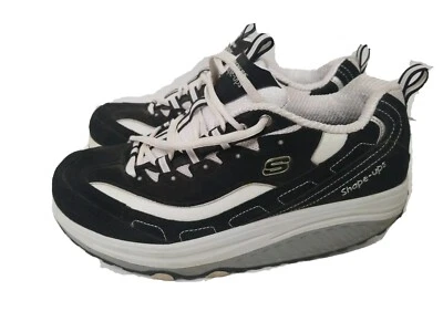 Skechers Shape Ups Zapatos Entrenadores Talla 9.5 Tonificación Suela Gruesa Atlético  Foto 1 de 4