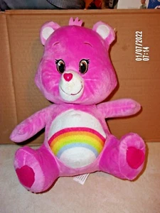  12 INCH TALL 2016 "CHEER BEAR CARE BEAR" A GREAT COLLECTIBLE STUFFED/PLUSH - Picture 1 of 3