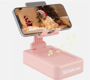 Regalo para Mujer Soporte Plegable para Teléfono Celular con Altavoz Bluetooth Altavoz Inalámbrico... - Imagen 1 de 7