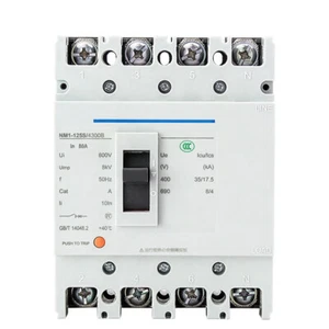 125A Circuit Breaker 4 Pole for CHINT NM1-125S/4300B - Picture 1 of 4