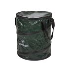STANSPORT COLLAPSIBLE TRASH CAN, GREEN *DISTRESSED PKG