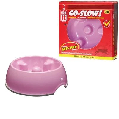 dogit Go-Slow Anti - Schling - Napf / ANTI-GULPING DISH 140 ml - Hunde # 73701 - Bild 1 von 2