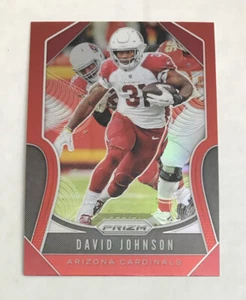 Panini Prizm 2019 fútbol americano David Johnson al por menor tarjeta roja SSP #234! - Imagen 1 de 2