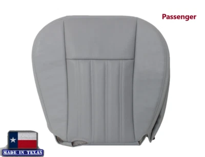 Cubierta de asiento inferior de pasajero para Lincoln Aviator 2003-2005 PERF. Cuero en gris Foto 1 de 4