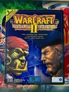 Warcraft II tides of darkness PC ottime condizioni completo big box blizzard - Foto 1 di 3