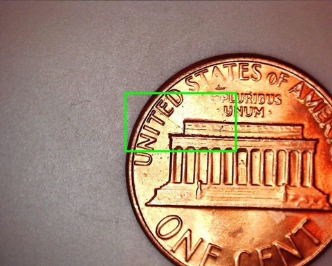 1982  Penny Error - Defective Planchet - Crack = Reverse, "pimples" everywhere Cover
