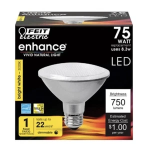 Feit Electric Par30sdm/930Ca Led Bulb,750 Lm,8.3W,120Vac,3-1/2" L - Picture 1 of 2