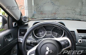 REXPEED  LHD Carbon A Pillar Pod for MITSUBISHI EVO X - Picture 1 of 1