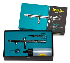 ANEST IWATA Eclipse HP-BCS Airbrush Bottle Feed 0.5mm HP BCS Made in Japan NEW - Picture 1 of 4