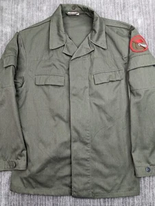 Vtg East German 'KG' Female Workers Battle Group Field Utility Jacket Medium - Picture 1 of 17