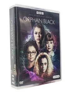 Orphan Black: The Complete Series Season 1-5 (DVD,15-Disc Box Set ) New - Afbeelding 1 van 3