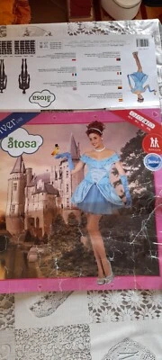 Cenerentola Travestimento Donna.Usato 1 volta. Integro, lavato e pulito  - Immagine 1 di 4