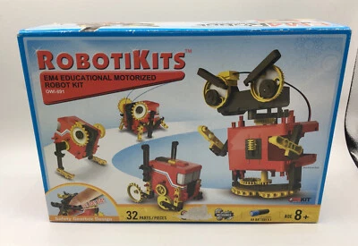 OWI EM4 Educational DIY Motorized Robotics Kit For Beginner Students Robotikits - Image 1 of 4