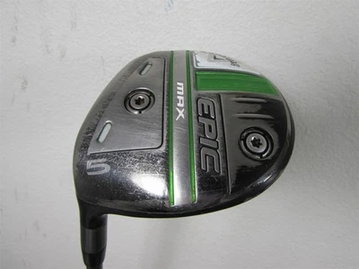 LH Callaway Golf EPIC MAX 18* 5 Wood Stiff Flex HZRDUS Smoke iM10 Graphite Shaft - Image 1 of 4