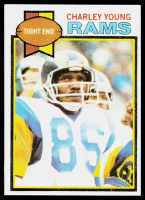 Charle Young, 1979 Topps, #366, Los Angeles Rams, - Image 1 of 2