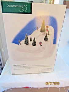 Vintage Depatments 56 Dorf Skipiste animiert #52733 ~ getestet ~ originalverpackt - Bild 1 von 11