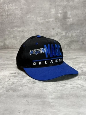Vintage 90s Orlando Magic NBA Embroidered Spellout Snapback Hat YOUTH - Imagem 1 de 4