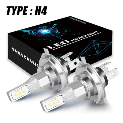 2x H4 LED Headlight Globes High Low Beam Bulbs White For TOYOTA HILUX 1987-2023 - image 1 of 4