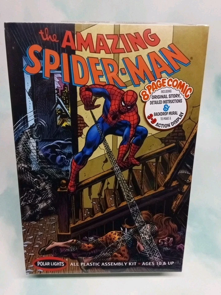 Kit modelo escenas cómicas Polar Lights The Amazing Spider-Man 2011 #POL885 Foto 1 de 4