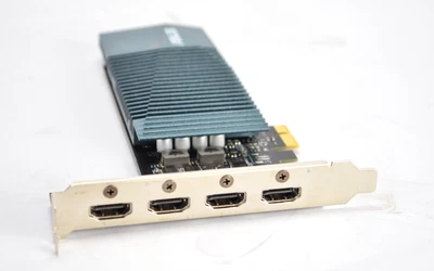 ASUS NVIDIA GeForce Fanless 2GB GT710-4H-SL-2GD5 Graphics Card 4xHDMI 2GB - Immagine 1 di 4